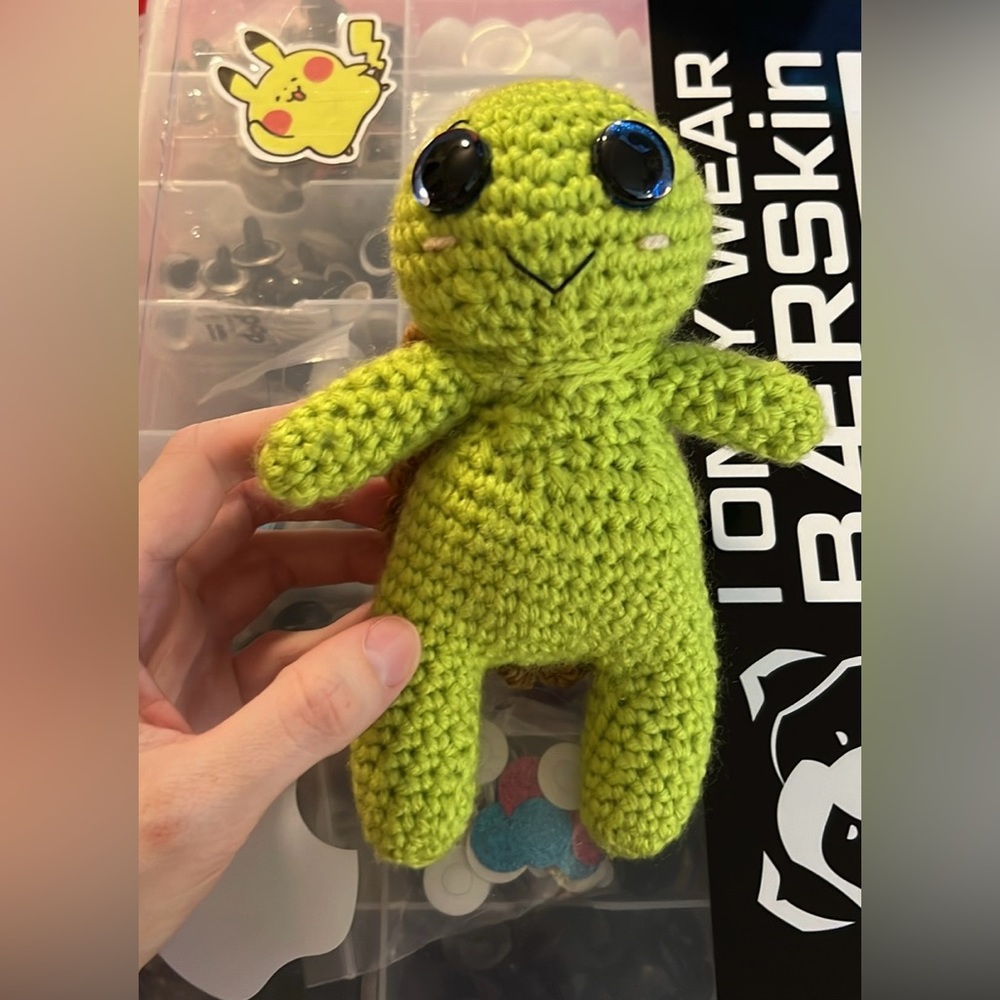 Crocheted Turtle 🐢 - Picture 9 of 9